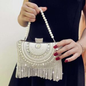 White Pearl Handbag