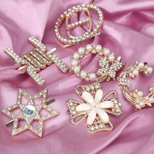 Crystal Brooch Set